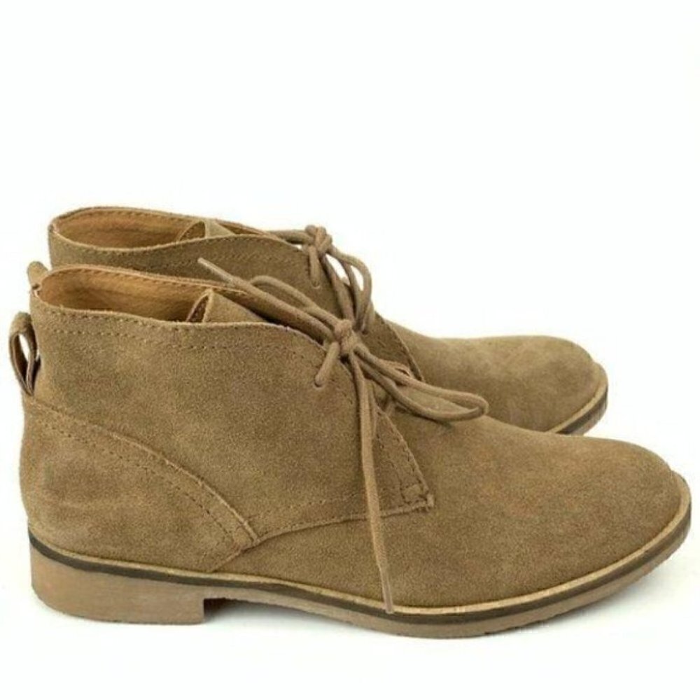 New Lucky brand Gahboh boots 7.5 38 suede chukka